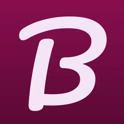Blange, сеть цветочных магазинов, лого-визитка