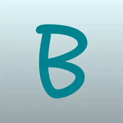 Blange, сеть цветочных магазинов, лого-визитка