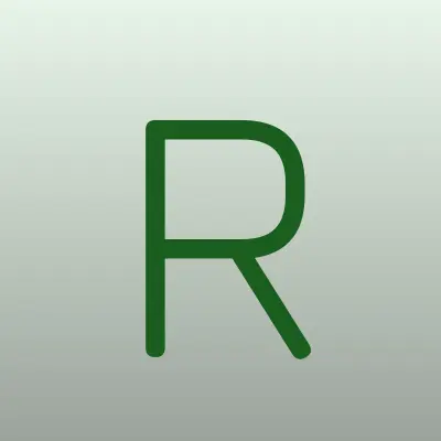 RA, студия красоты, лого-визитка